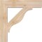 Ekena Millwork Funston Block Smooth Bracket, Douglas Fir, 3 1/2"W x 20"D x 20"H BKT04X20X20FST05SDF - alternate 2